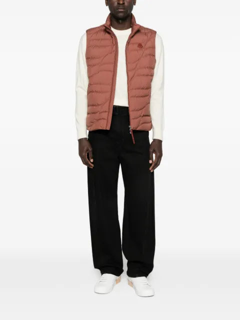Moncler quilted zip gilet