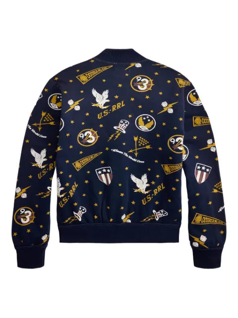 Ralph Lauren RRL patterned long-sleeved sweatshirt