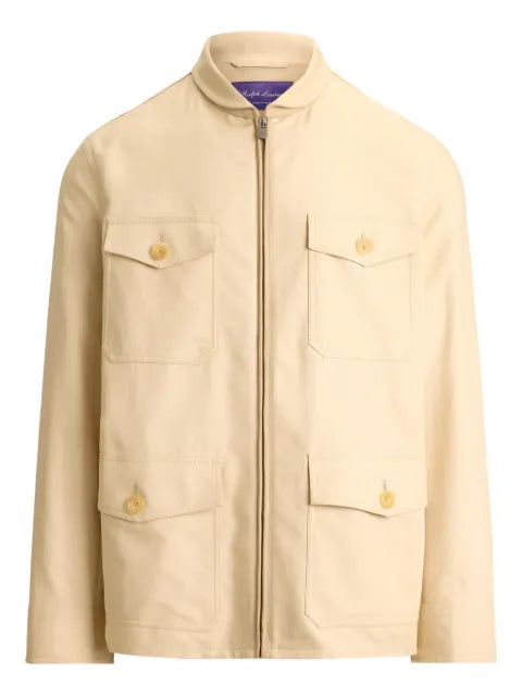 Ralph Lauren Purple Label  Boulton buttoned sateen jacket