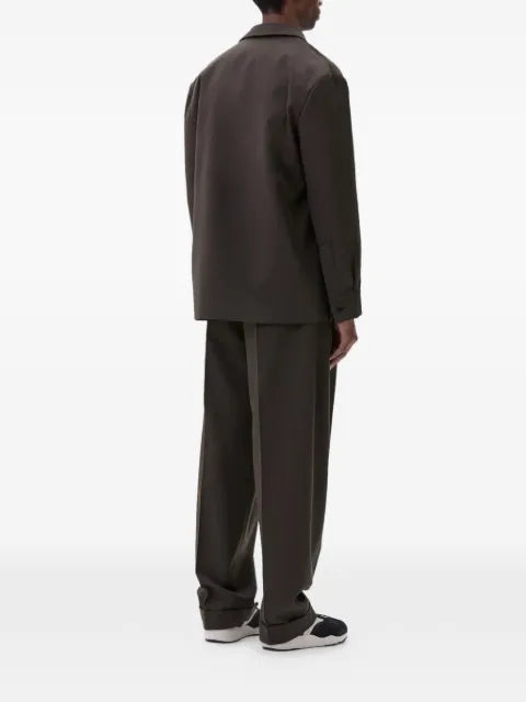 Margaret Howell blazer with shirt cuffs