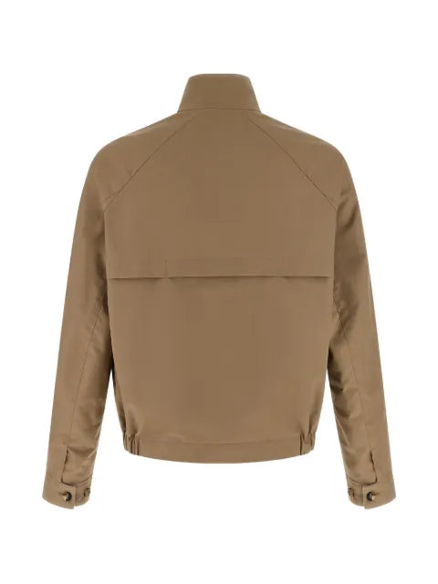 Brunello Cucinelli standing-collar jacket