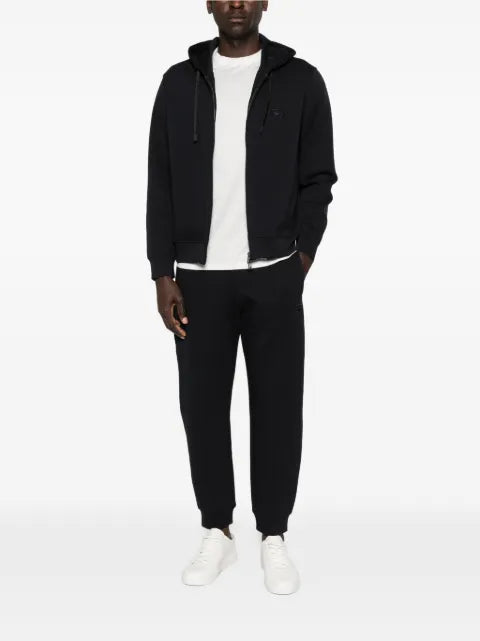 Emporio Armani logo hoodie