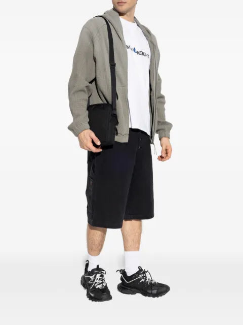 ROA hooded zip-up sweatshirt
