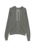 Rick Owens hooded zip-up cardigan