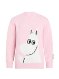 Patou x Moomin crew-neck sweater