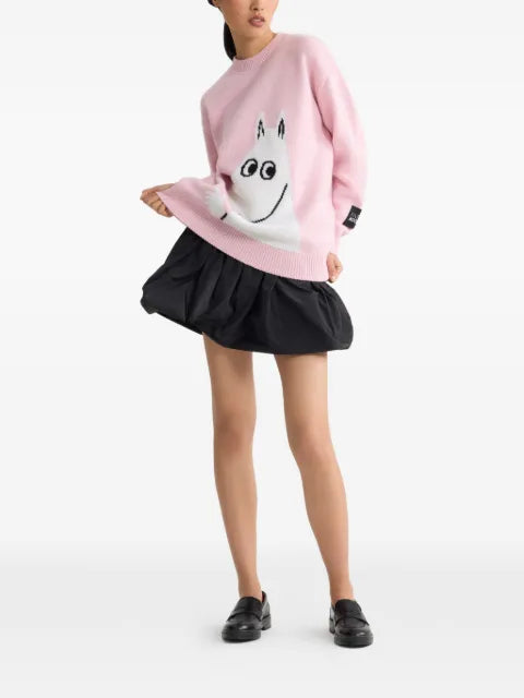 Patou x Moomin crew-neck sweater