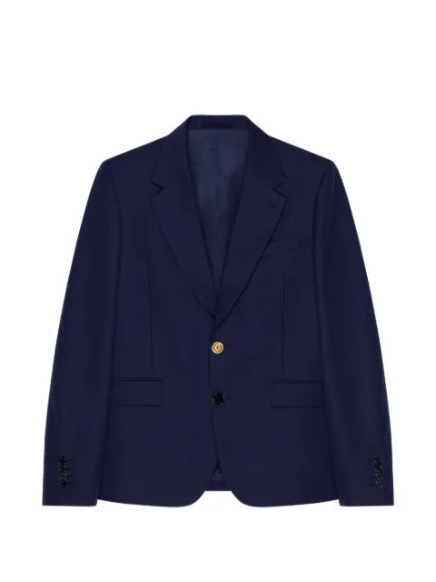 Givenchy single-breasted blazer in wool and mohair