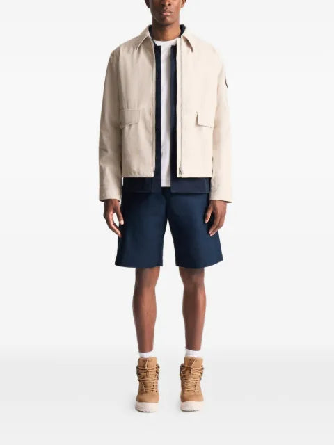 Fusalp Fralis Chambray patch-pockets bomber jacket