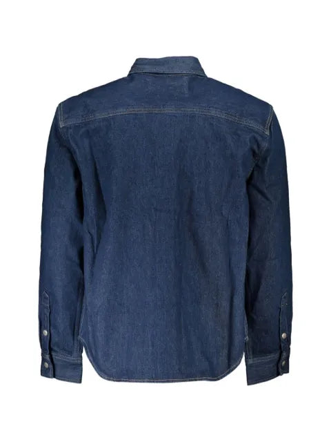 Calvin Klein logo-patch denim jacket