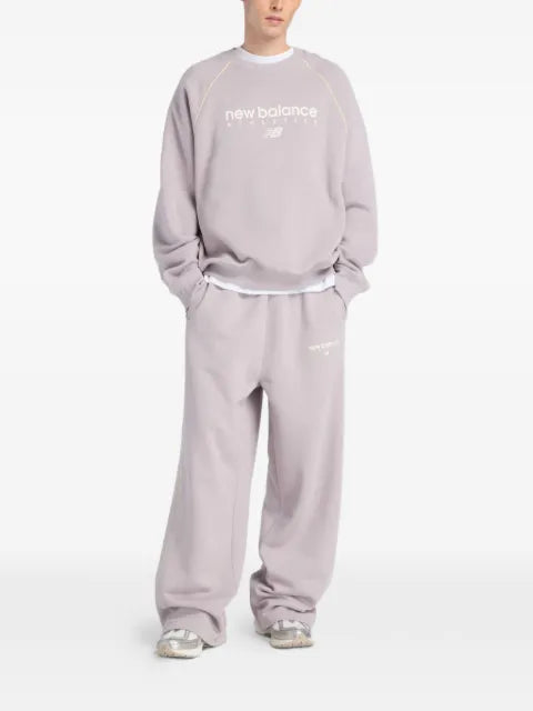 New Balance trackside fleece crewneck sweater