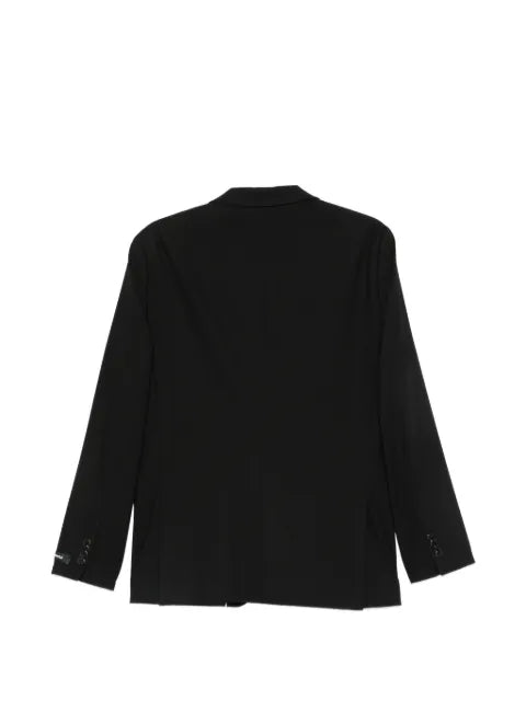 Karl Lagerfeld Tale contrast-trim single-breasted blazer