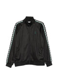 Drôle De Monsieur logo-patch side-stripe jacket