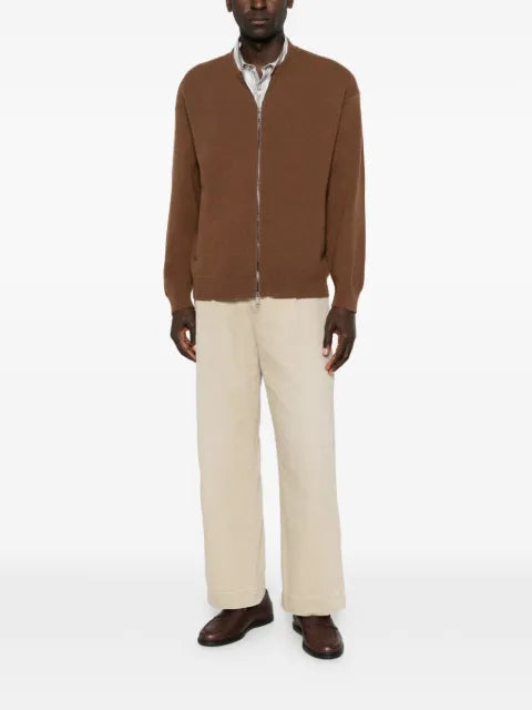 Daniele Fiesoli zip-up knitted sweater