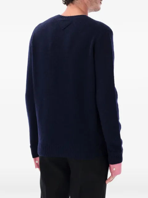 Prada Shetland wool crew-neck sweater