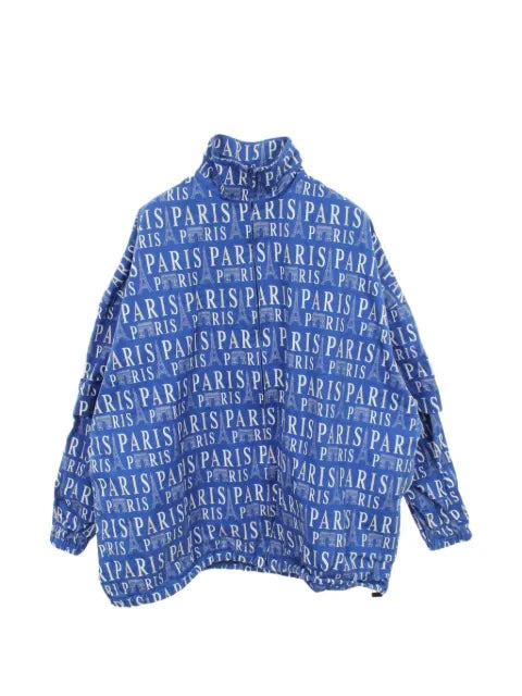 Balenciaga Pre-Owned 2000s logo-pattern jacket