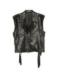 Salvatore Santoro biker-style leather jacket