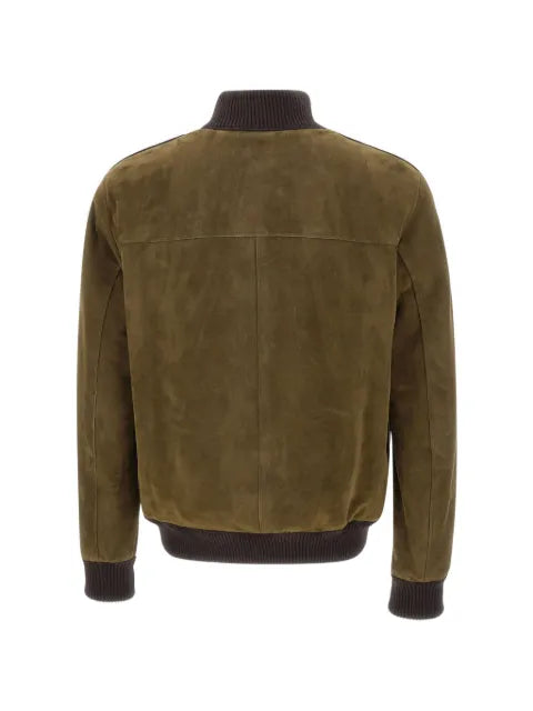 VOLFAGLI San Severo Buccio suede bomber jacket