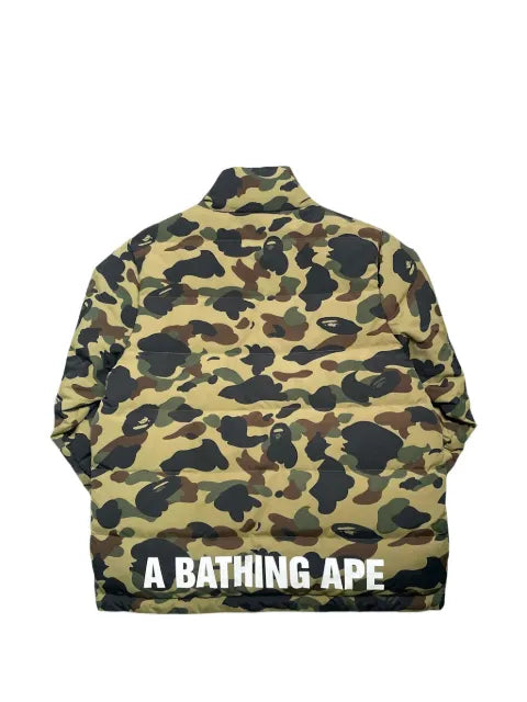 A BATHING APE® 1st Camo down jacket