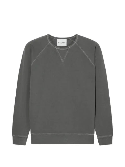 Closed raglan-sleeve sweatshirt