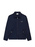 Drôle De Monsieur logo-print zip-up jacket