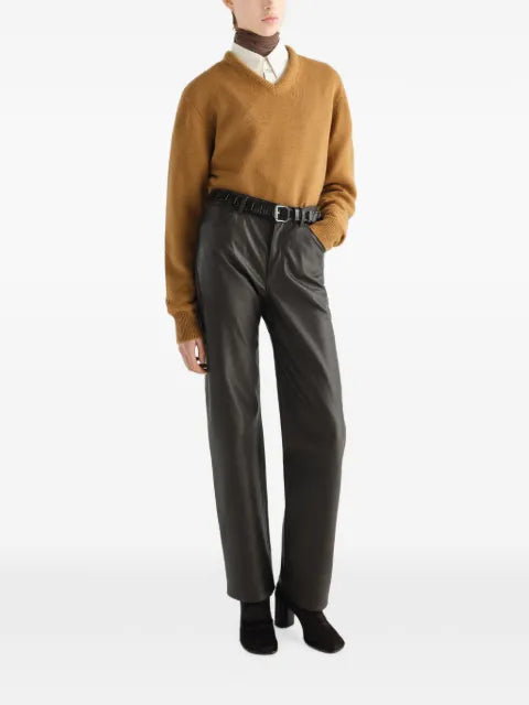 LEMAIRE V-neck sweater in cashmere