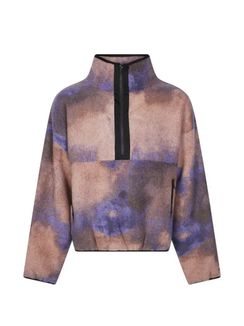 The North Face RedBox abstract-print fleece jacket