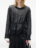 Ann Demeulemeester Levar open-knit sweater
