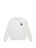 Htc Los Angeles logo-print distressed sweater