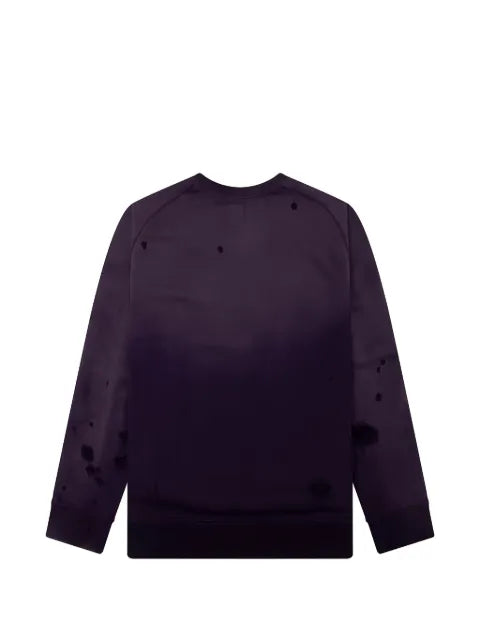Needles Deconstructed butterfly-print sweatshirt