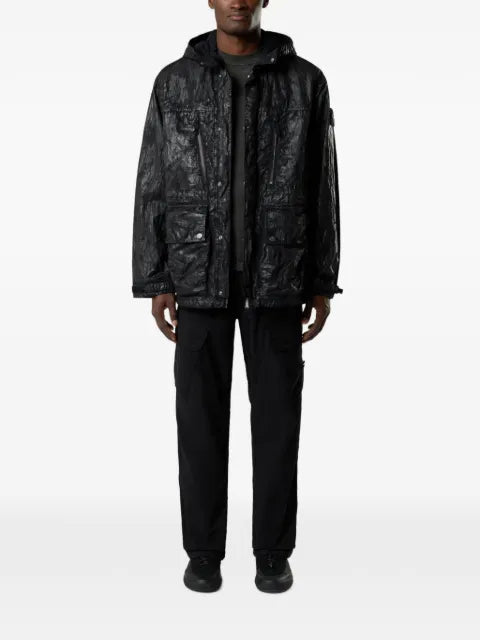 Stone Island q100027 slick nylon tela-tc jacket