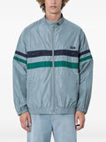 Miu Miu striped zip-front jacket