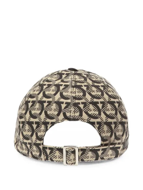 Ferragamo baseball cap with Gancini pattern