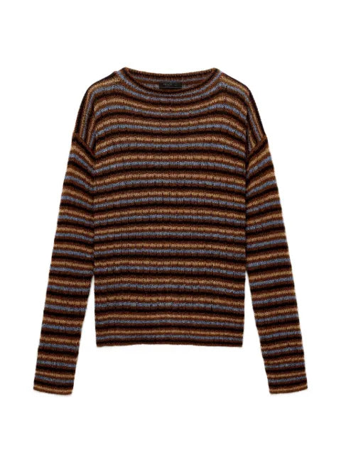 Prada Shetland-wool boat-neck sweater
