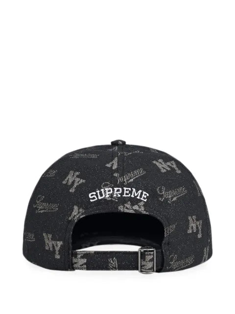 Supreme monogram baseball cap