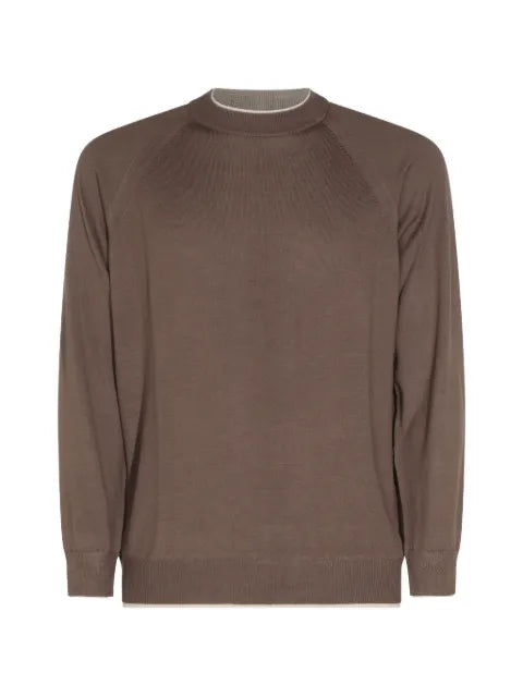 Eleventy raglan-sleeve sweater