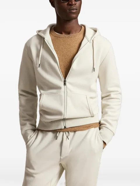 Polo Ralph Lauren zip-up drawstring hoodie