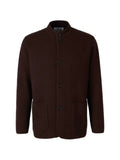Lardini virgin wool basket-weave cardigan