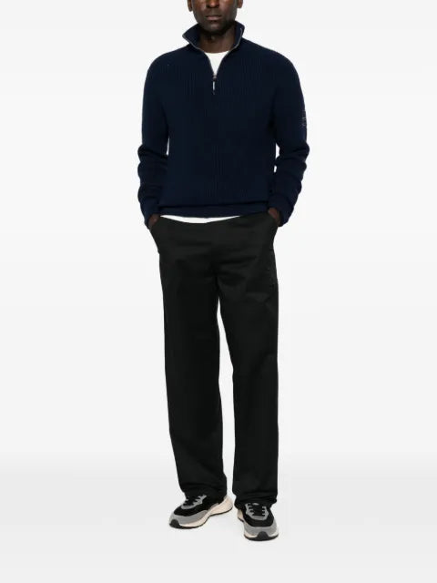 Murphy&Nye ribbed-knit quarter-zip sweater