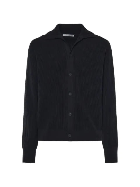 Studio Nicholson ribbed-knit button-up cardigan