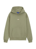 HUGO logo-detail hoodie in cotton terry