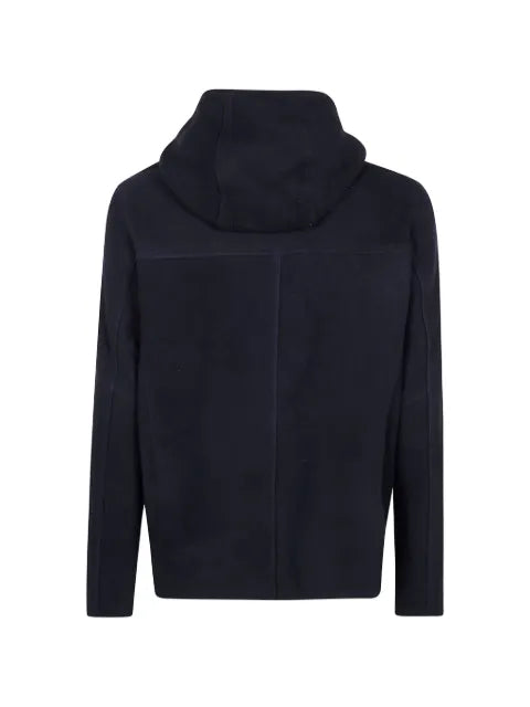 Giorgio Brato suede hooded jacket