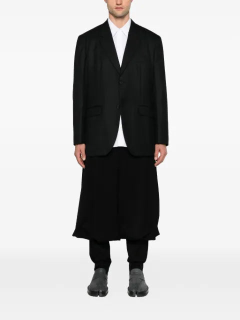 Comme des Garçons Homme notched-lapel single-breasted jacket