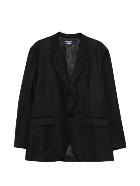 Comme des Garçons Homme notched-lapel single-breasted jacket