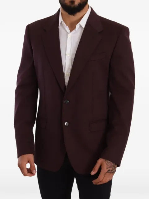 Dolce & Gabbana notched-lapel slim-fit blazer