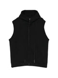 Nude:Masahiko Maruyama sleeveless zip-up hoodie