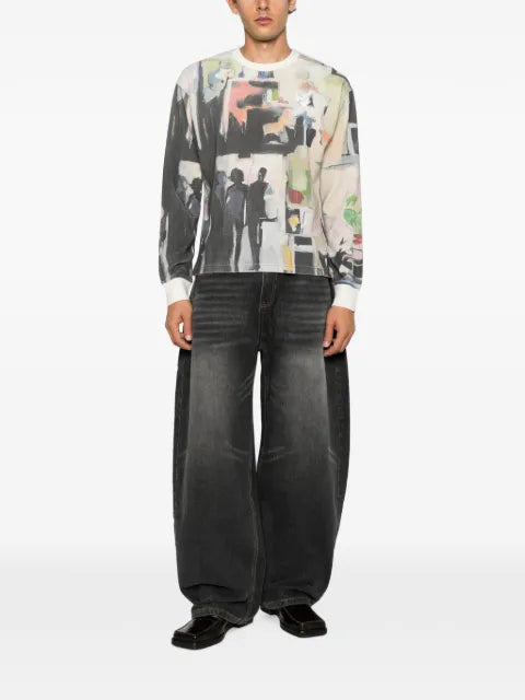 KidSuper graphic-print long-sleeve sweatshirt