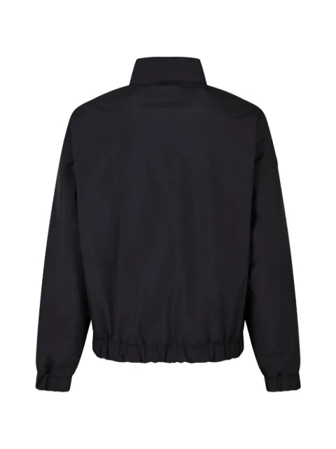Moncler logo-patch high-neck jacket