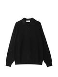 Lardini ribbed-knit polo sweater