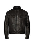 Salvatore Santoro grained-leather jacket