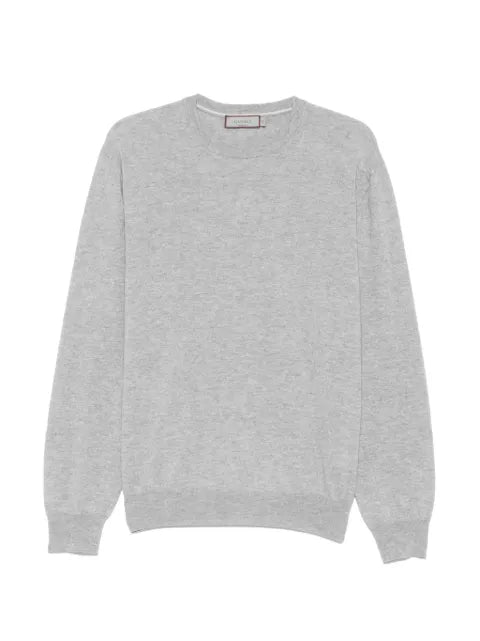 Canali crew-neck cashmere sweater